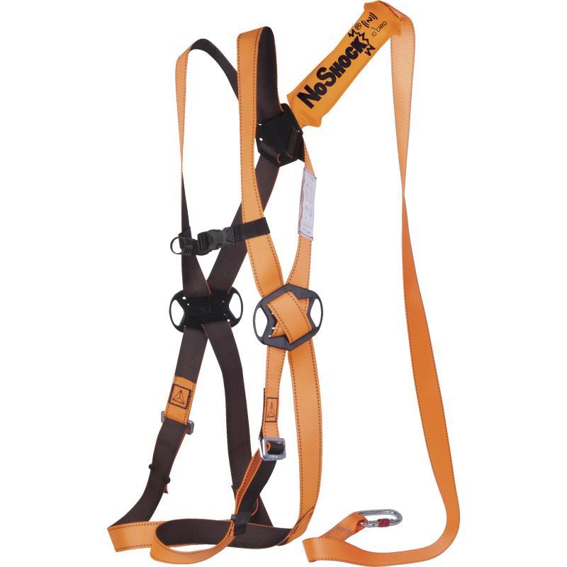 Delta Plus harness and 2m webbing lanyard classic fall arrest kit #ELARA160V2