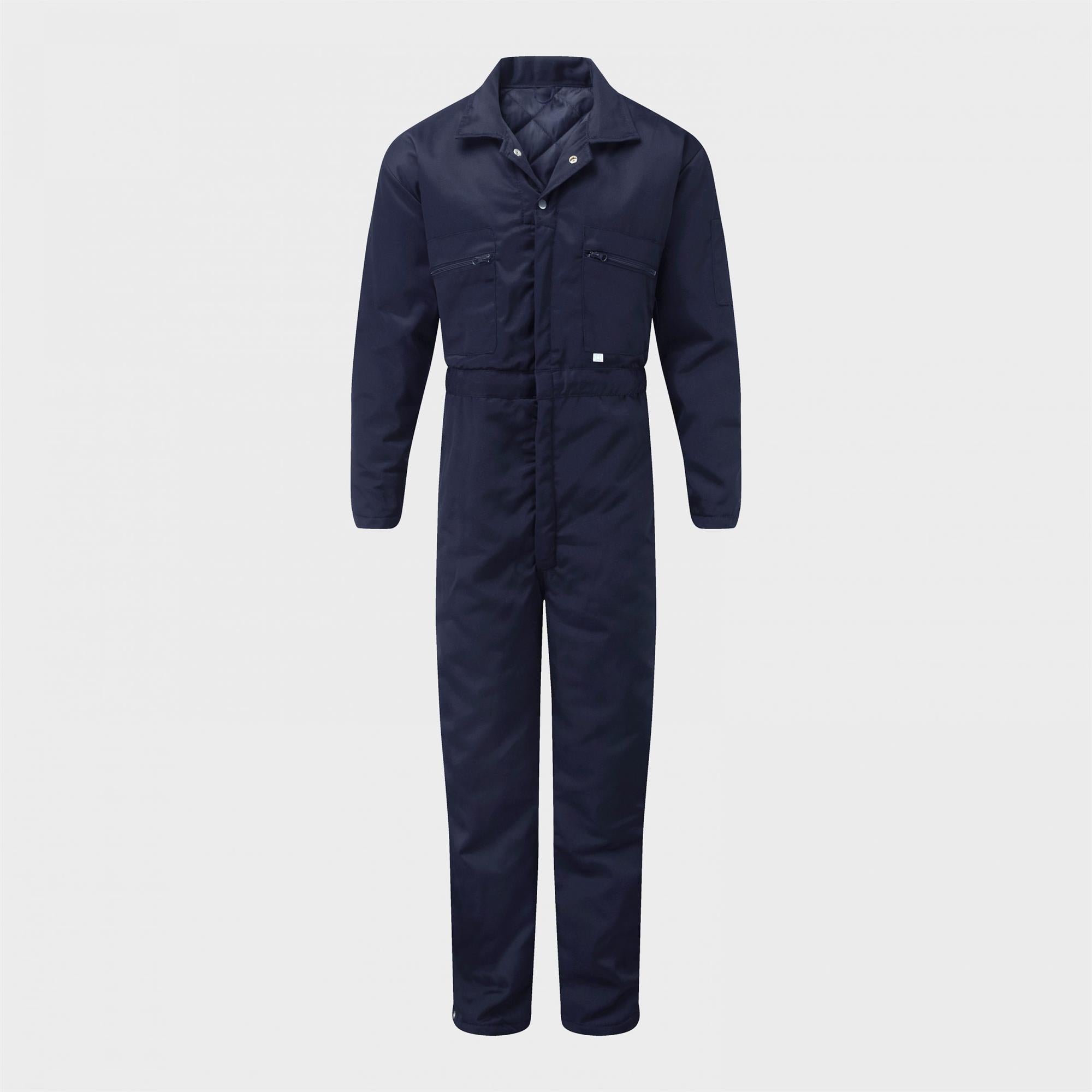 Fort quilted padded thermal warm-lined coverall winter work boilersuit #377
