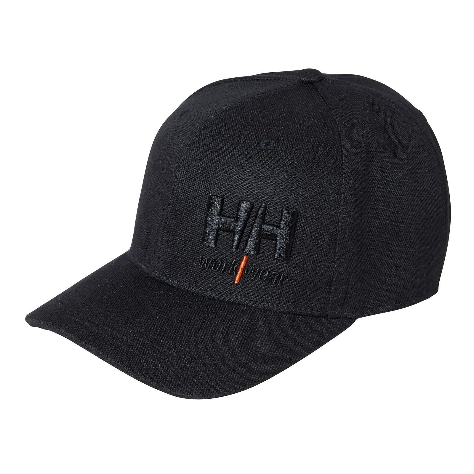 Helly Hansen Kensington black peaked baseball cap #79802