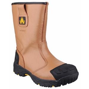 Amblers S3 waterproof lined steel toe/midsole safety rigger boot #FS143