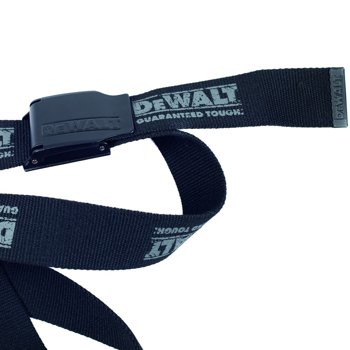 DeWalt Pro Belt black polyester adjustable woven work belt