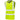 Leo ASHFORD recycled sustainable high visibility yellow sleeveless vest