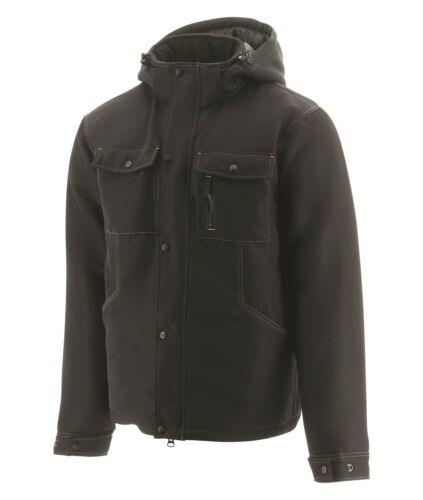 Caterpillar CAT Stealth black quilted insulated work jacket coat
