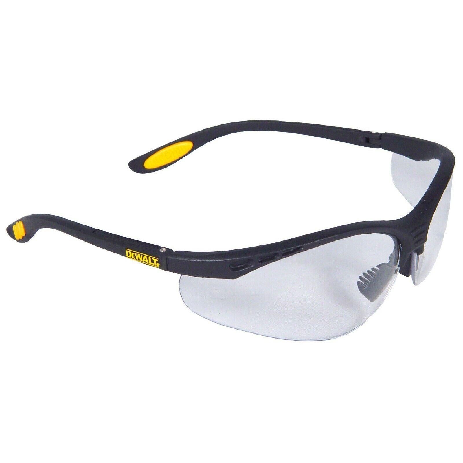 DeWalt Reinforcer DPG58 clear lens safety spectacles to EN166