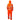 Leo WATERTOWN recycled sustainable waterproof breathable high visibility orange work coverall