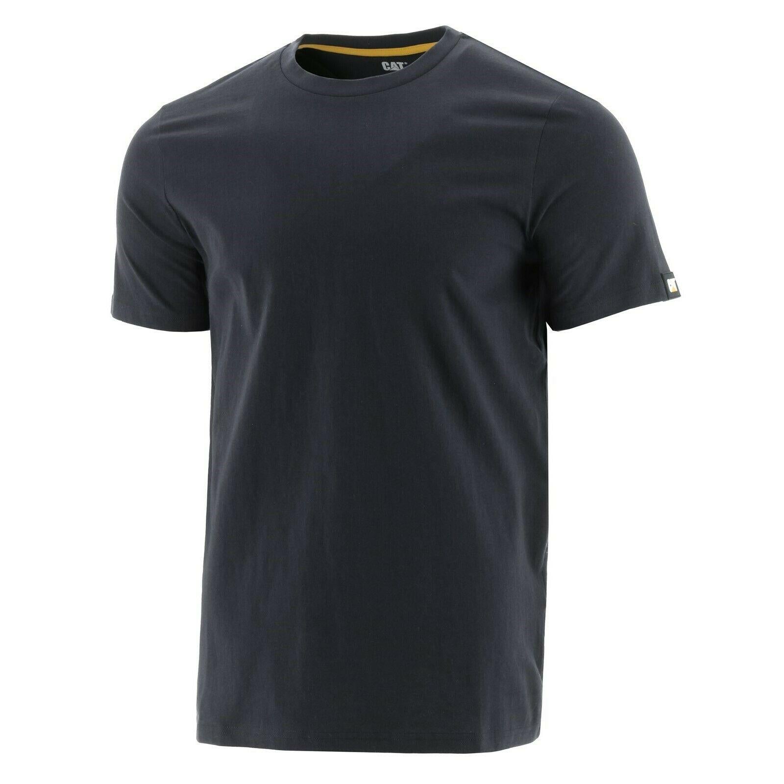 Caterpillar CAT Essentials Tee black cotton short-sleeve T-shirt #1510590