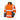 Leo BICKINGTON high-visibility waterproof orange executive bomber jacket #J02