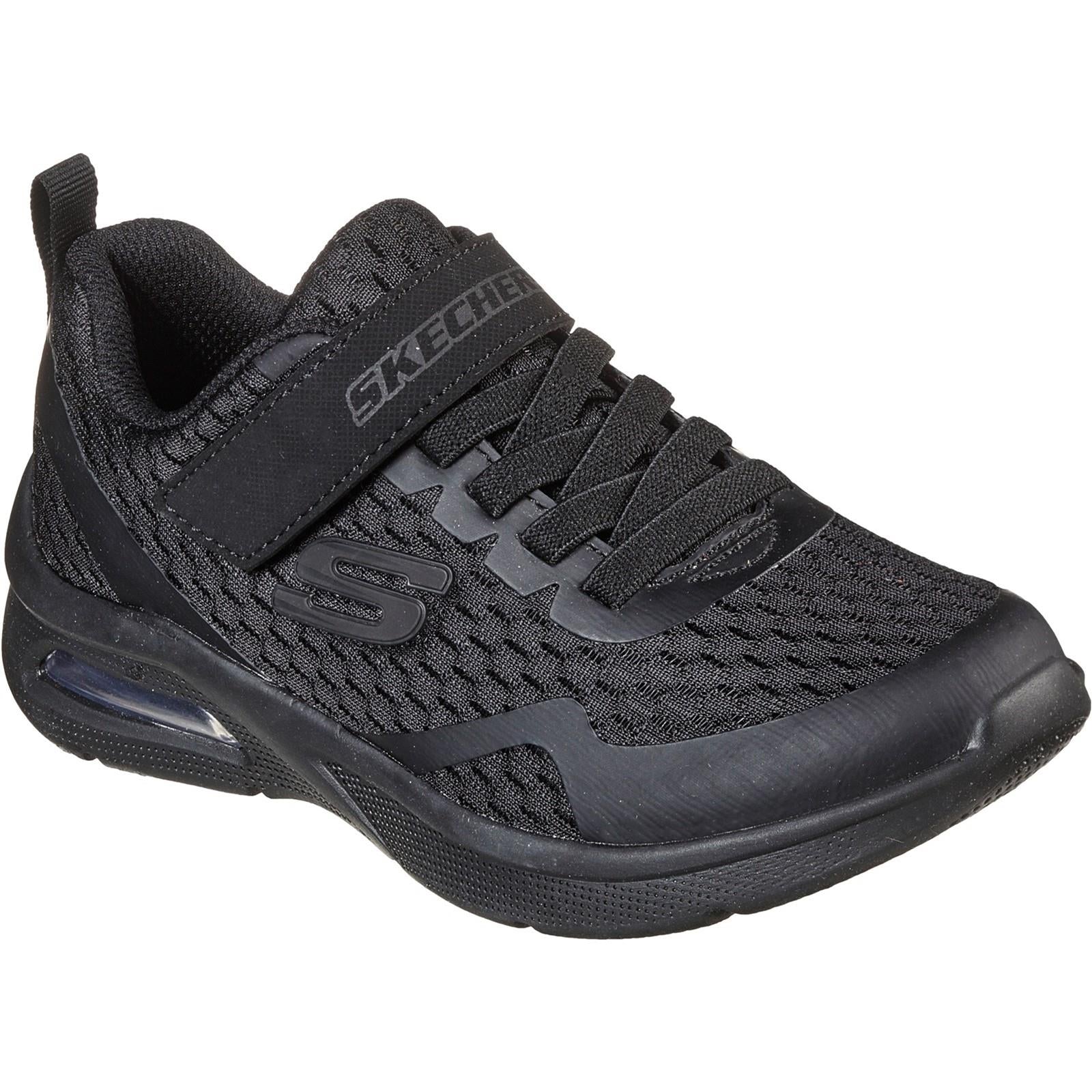 Skechers Microspec black Max sports shoe SK403775L