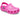 Crocs Kids Classic electric pink EVA mule sandal slip-on clog #204536