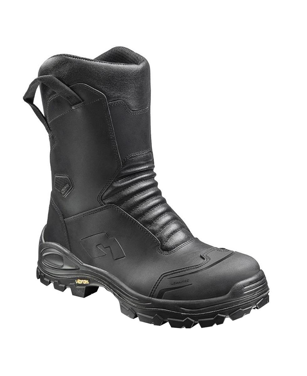 Lemaitre Freyr S3 black water-resistant leather lined safety rigger work boot