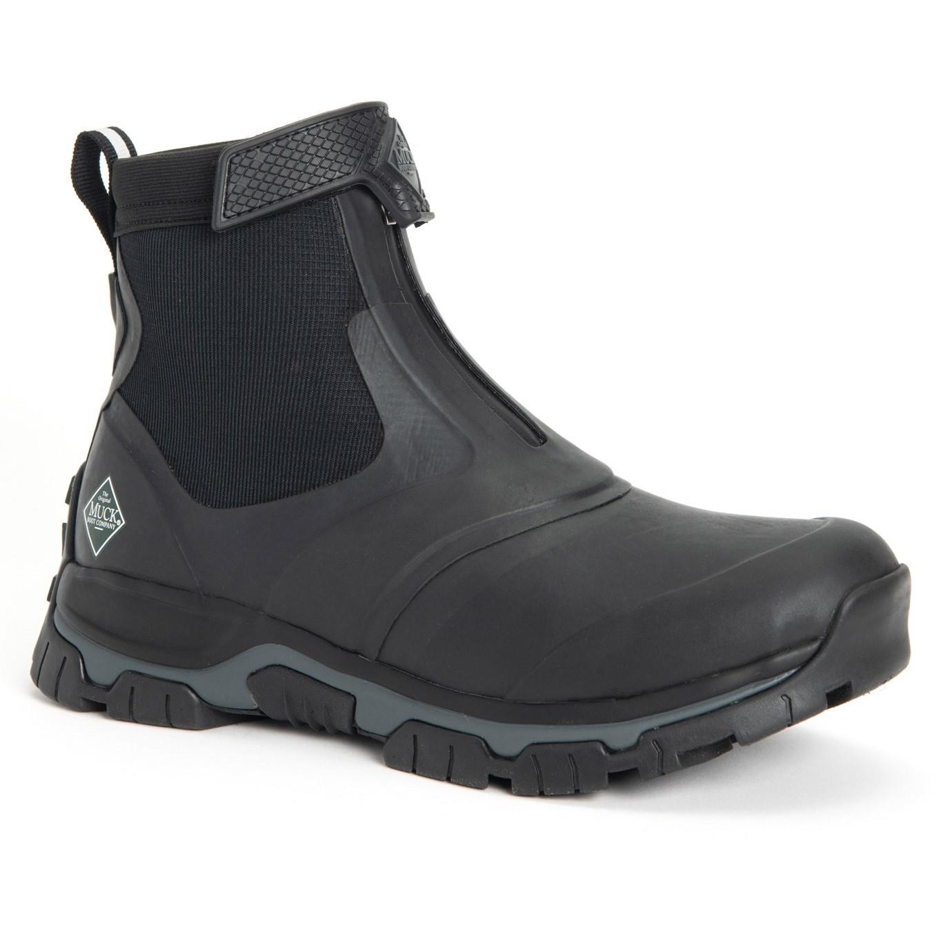 Muck Boots Apex Mid Zip black waterproof breathable ankle boots