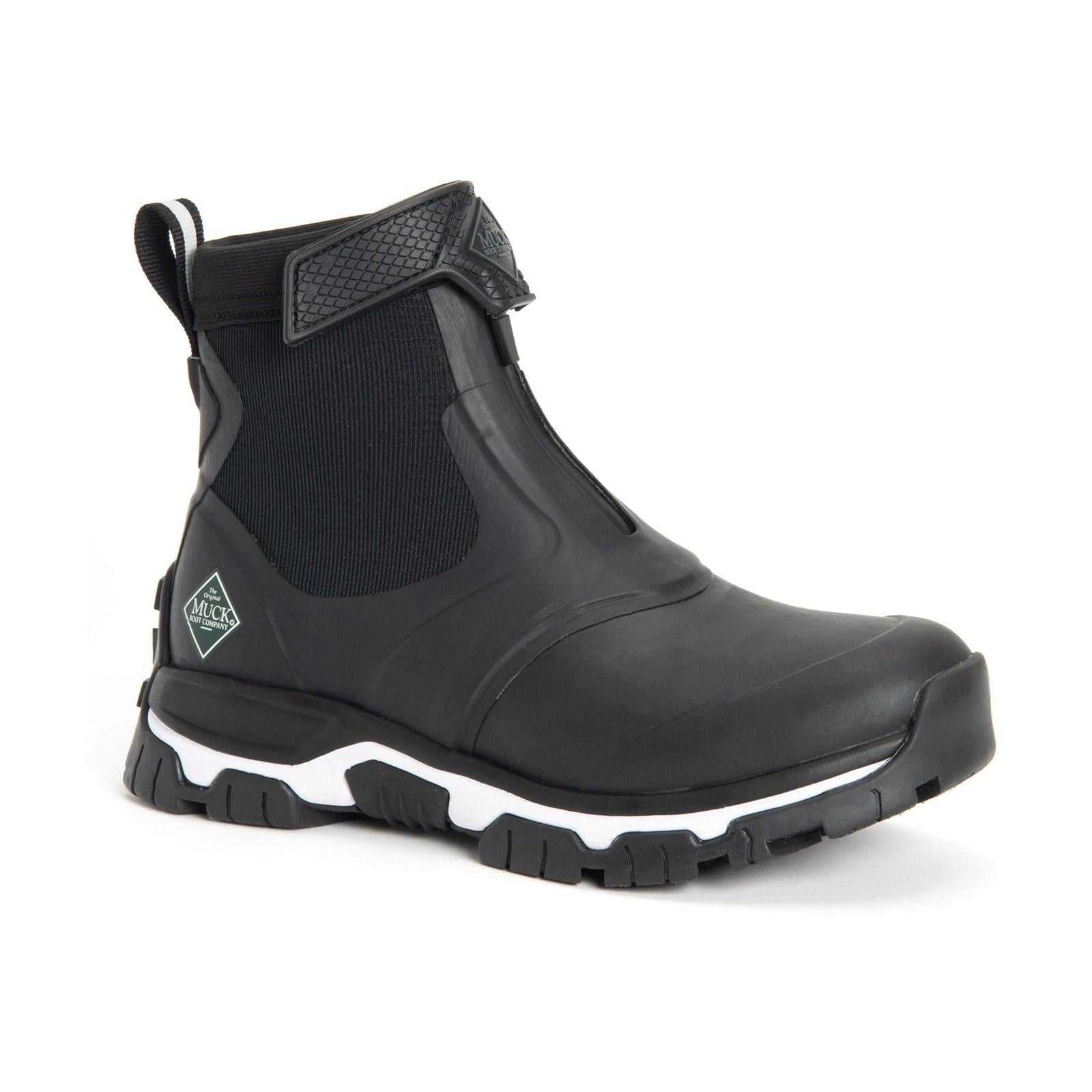 Muck Boots Apex Mid Zip ladies black waterproof breathable ankle boots