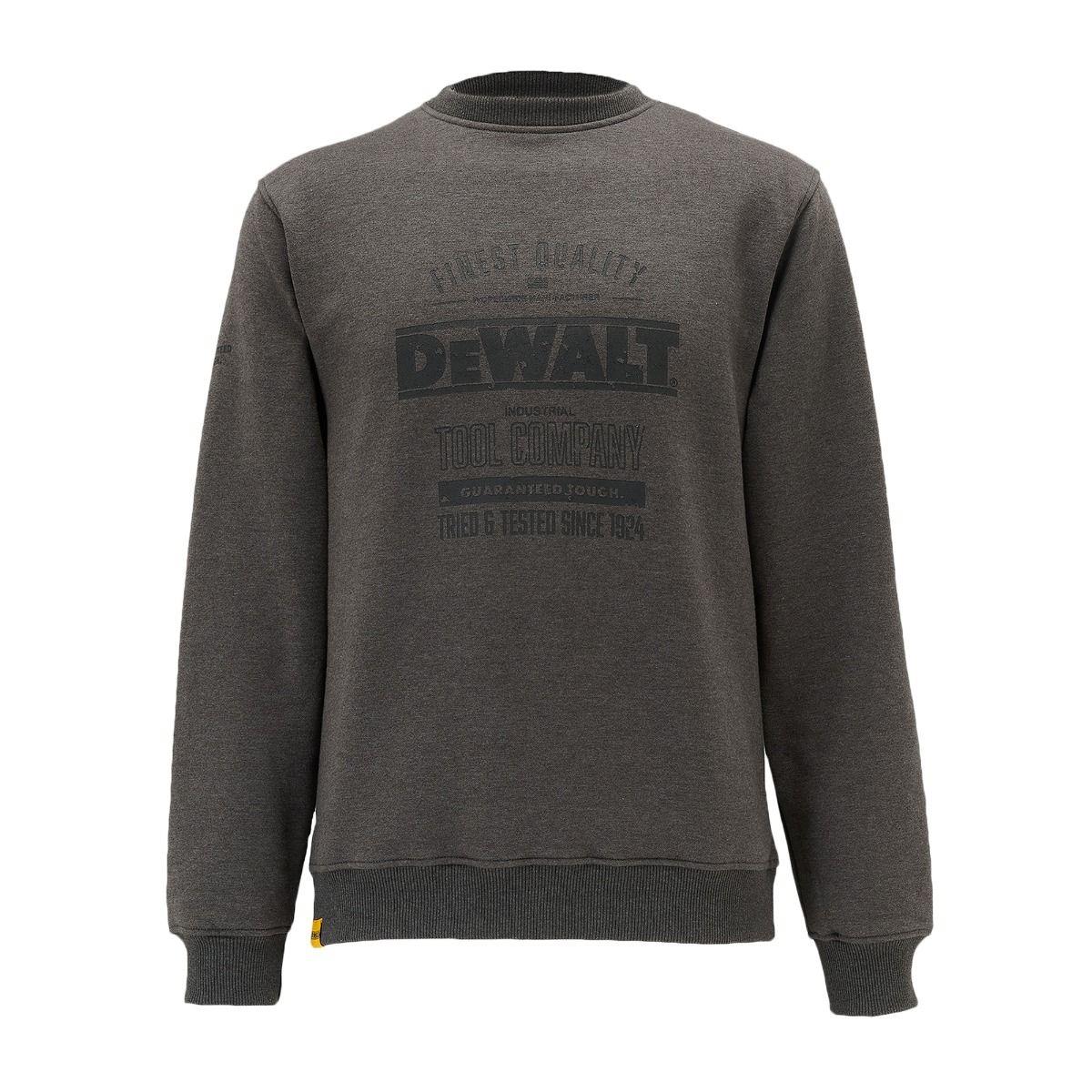DeWalt Delaware grey crew neck work sweatshirt jumper