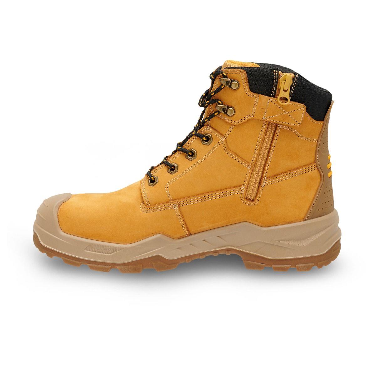 DeWalt Jamestown S3 honey wide fit water resistant side zip work safety boots